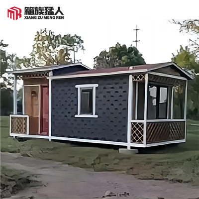 casa de villas de estilo de acero ligero prefabricado
